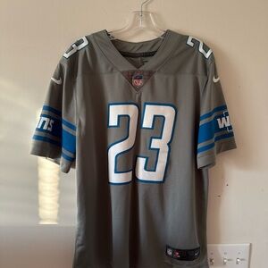 NFL Gray and Blue Men's Jersey